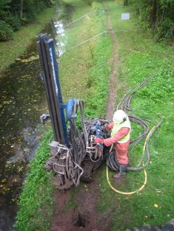 Drilling for a client